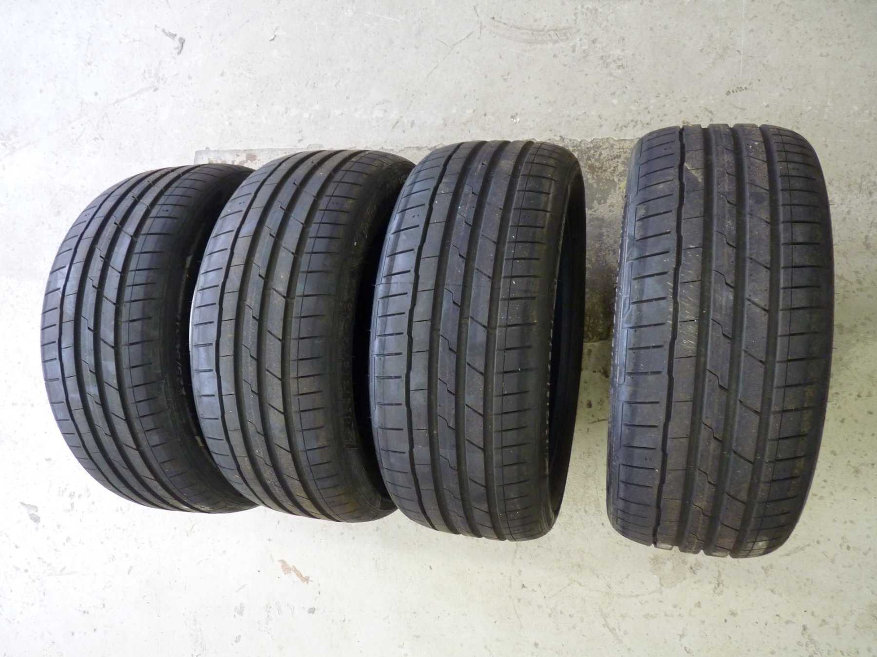 Ansicht Profil aller 4 Reifen