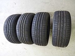 Ansicht Profil aller 4 Reifen