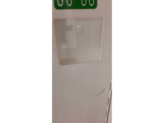 Detailansicht Sichtfenster- Kratzer Vorderseite