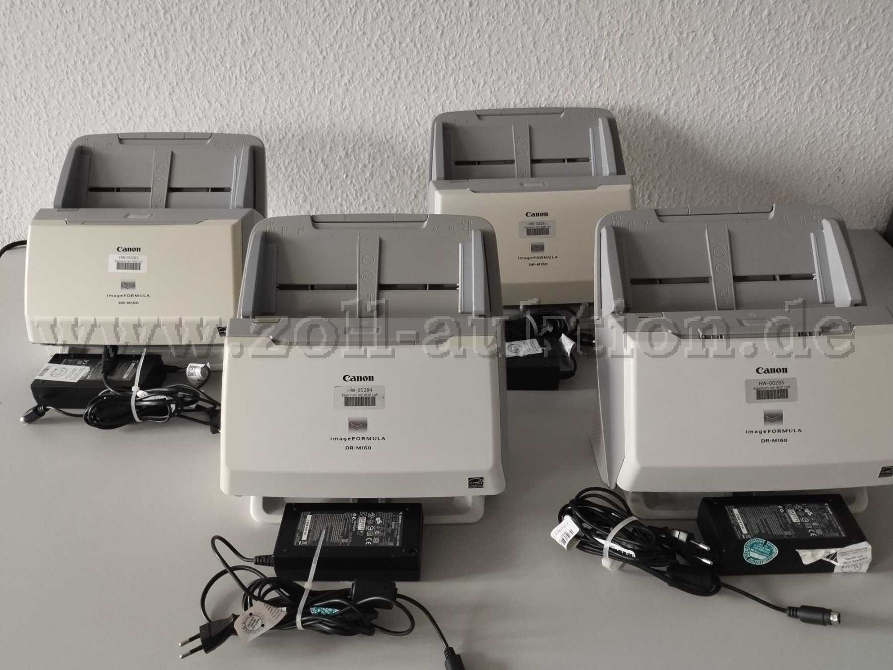 Canon imageFORMULA DR-M160 - Frontansicht aller Scanner