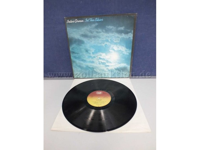 Detailansicht der LP "Peter Green" ohne Hülle