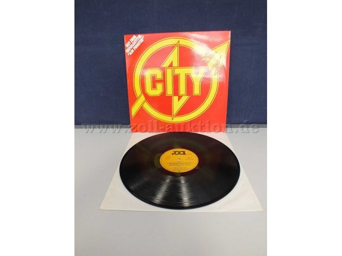Detailansicht der LP "City" ohne Hülle
