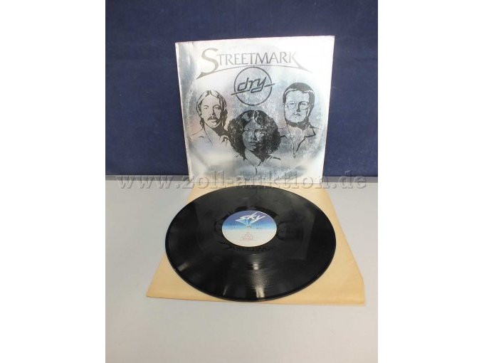 Detailansicht der LP "Streetmarkt" ohne Hülle