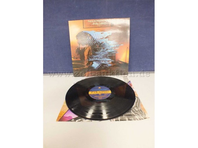 Detailansicht der LP "The Alan Parsons Project" ohne Hülle