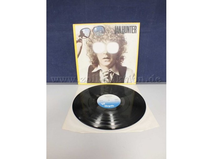 Detailansicht der LP "Ian Hunter" ohne Hülle