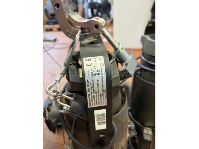 Scheinwerfer Moonlight 750 MN ohne Torblende, Typenschild 2