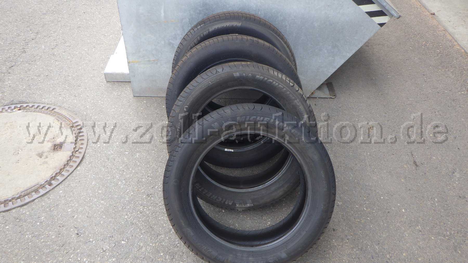 4 pneus été Michelin Primacy, taille 195/55 R16 87H