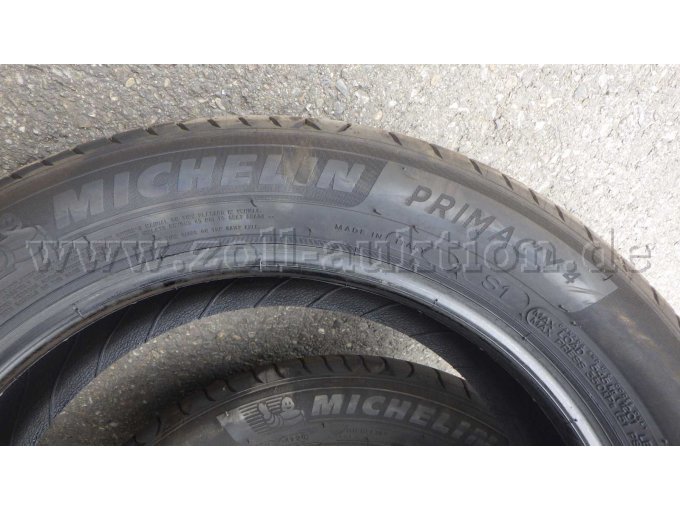 4 Sommerreifen Michelin Primacy, Größe 195/55 R16 87H – foto 4 – kavel bij Zoll-Auktion, Ulm