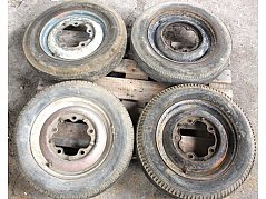 Ansicht alle vier Felgen