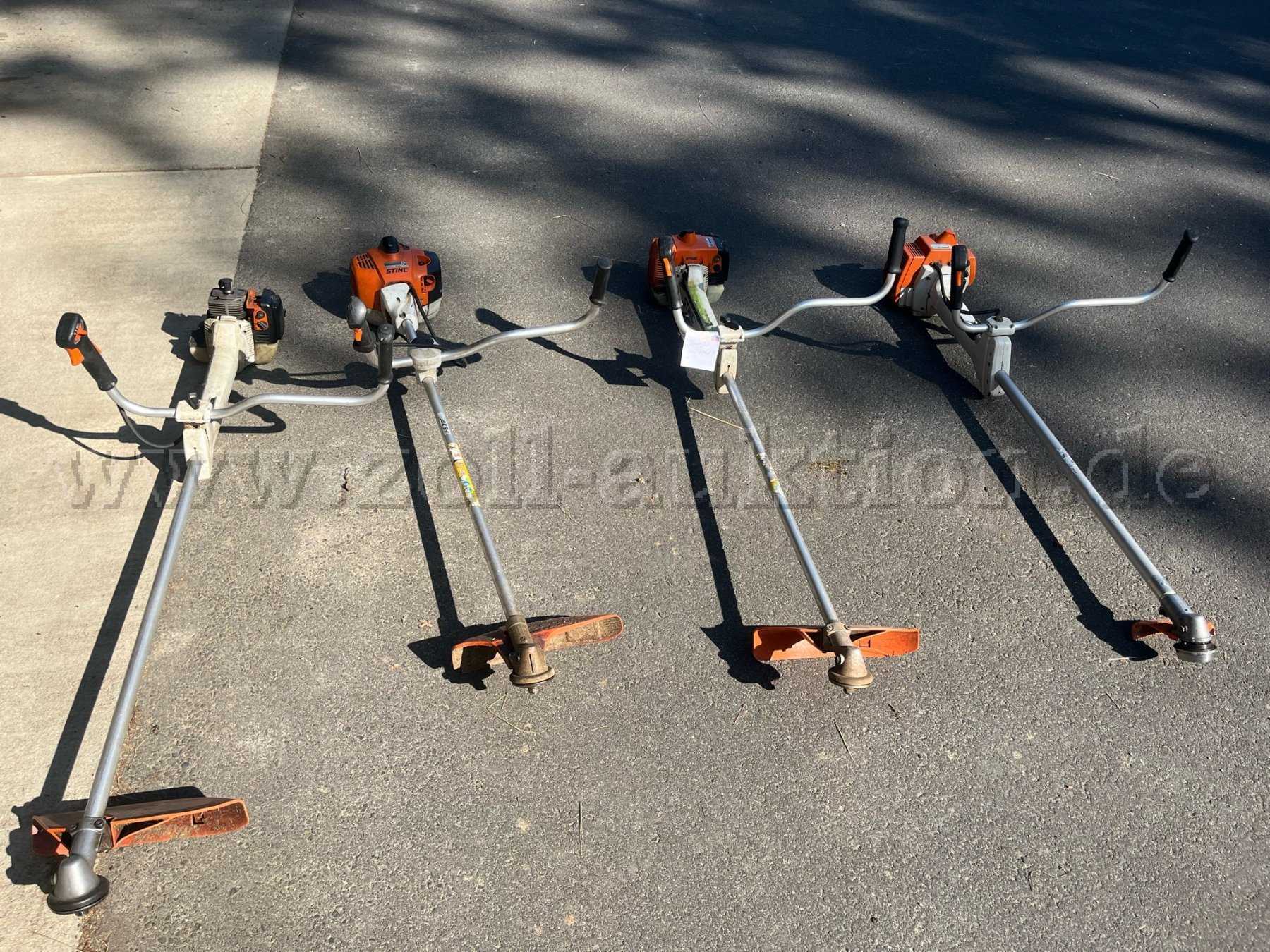 Gesamtansicht alle STihl FSG