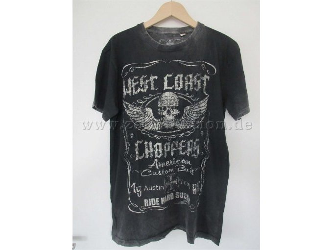 T-Shirt dunkelgrau Adler Vorderseite