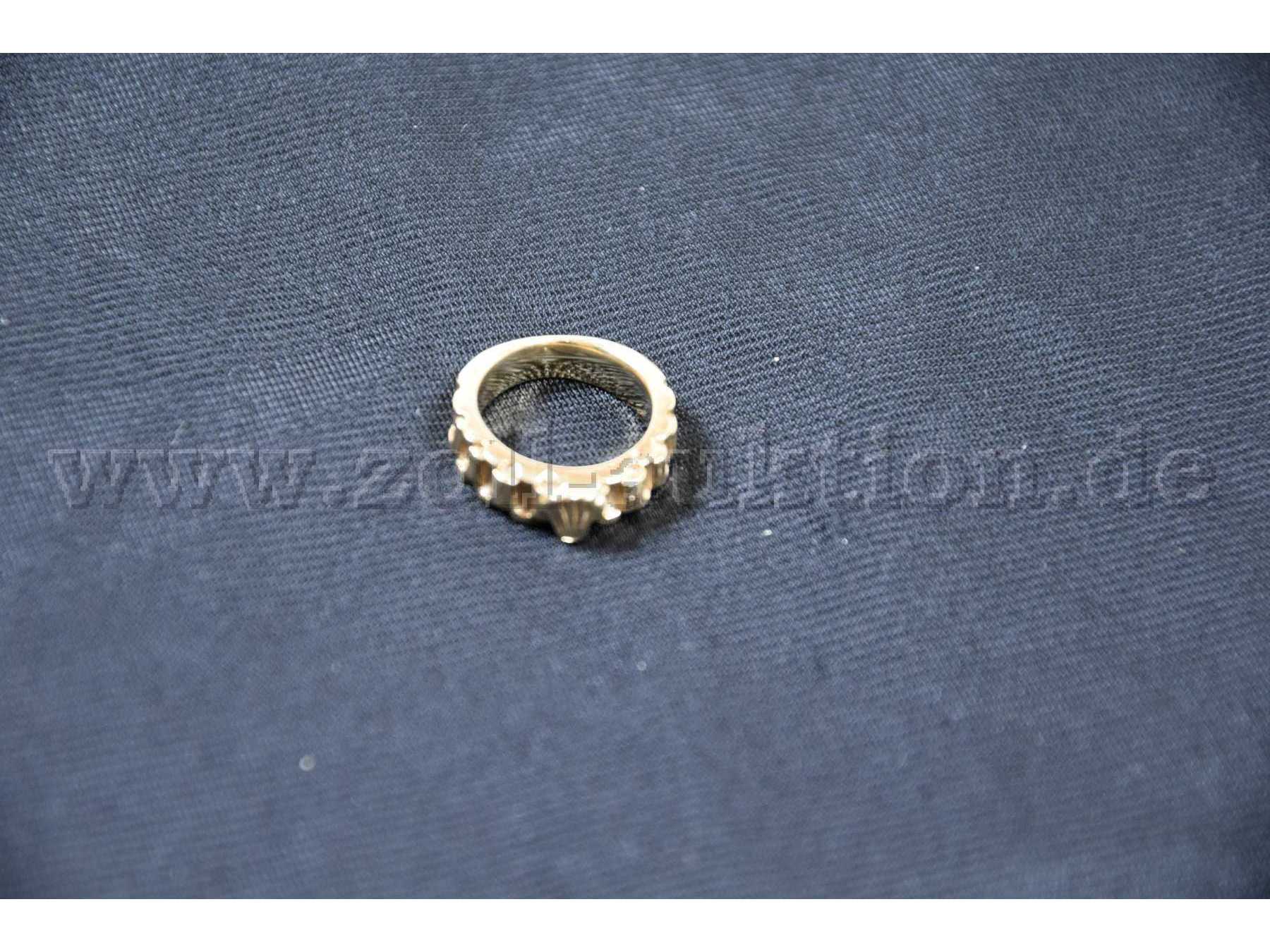 1 Ring mit Rolex Krone 585/Gelbgold