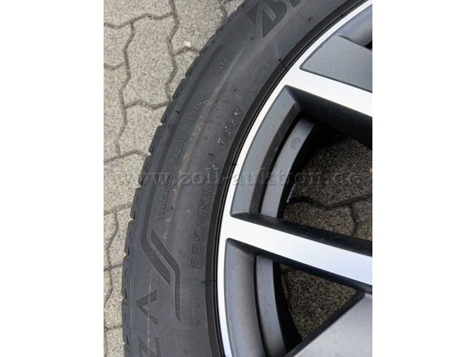 4 VW "Braga" Felgen original inkl. Sommerreifen, Größe 285/45 R20 108W – foto 7 – kavel bij Zoll-Auktion, Ratingen