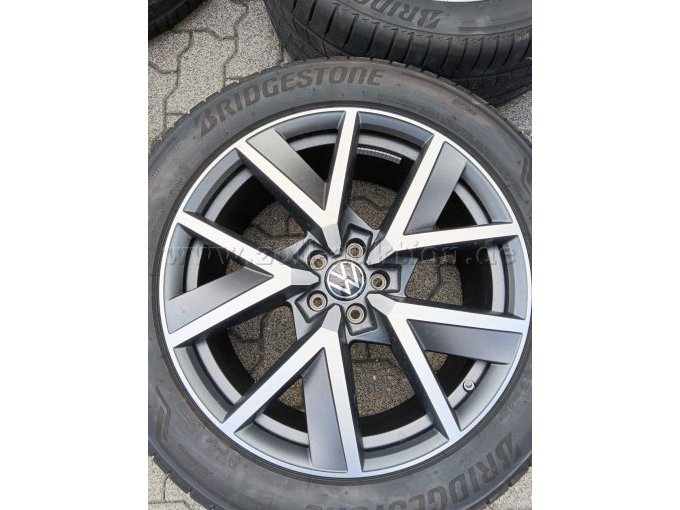 4 VW "Braga" Felgen original inkl. Sommerreifen, Größe 285/45 R20 108W – foto 8 – kavel bij Zoll-Auktion, Ratingen