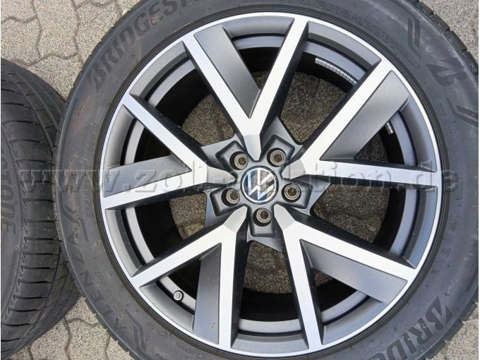4 VW "Braga" Felgen original inkl. Sommerreifen, Größe 285/45 R20 108W – foto 2 – kavel bij Zoll-Auktion, Ratingen