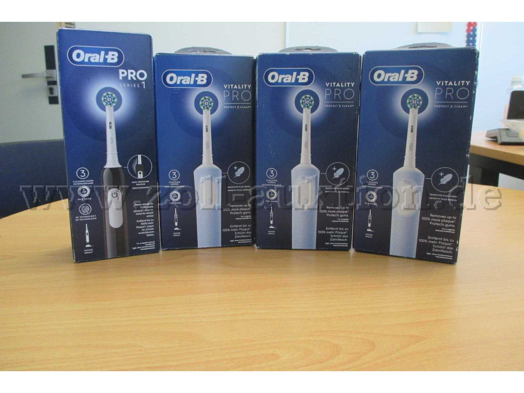 Beschreibung zu wiederaufladbare elektronische Zahnbürsten von Oral-B