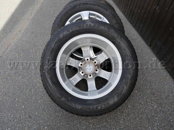 4 Winter-Kompletträder Goodyear UltraGrip Performance SUV 265/60R18 114H – foto 3 – kavel bij Zoll-Auktion, Vilseck