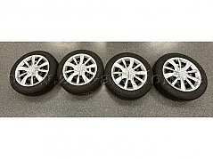 Bild von 4 Winterkompletträdern als Satz