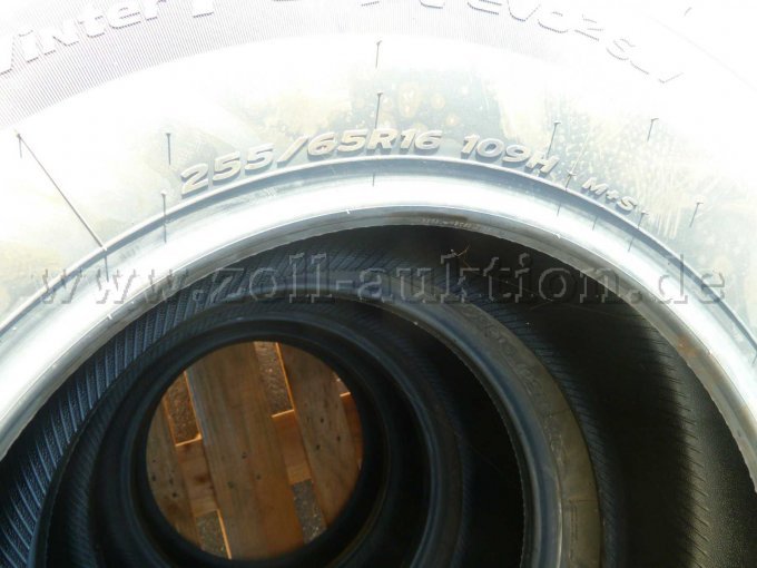 4 Winterreifen Hankook 255/65 R16 109H – foto 3 – kavel bij Zoll-Auktion, Nürnberg