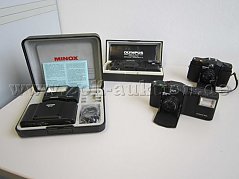 Sammlung 4 Sucherkameras