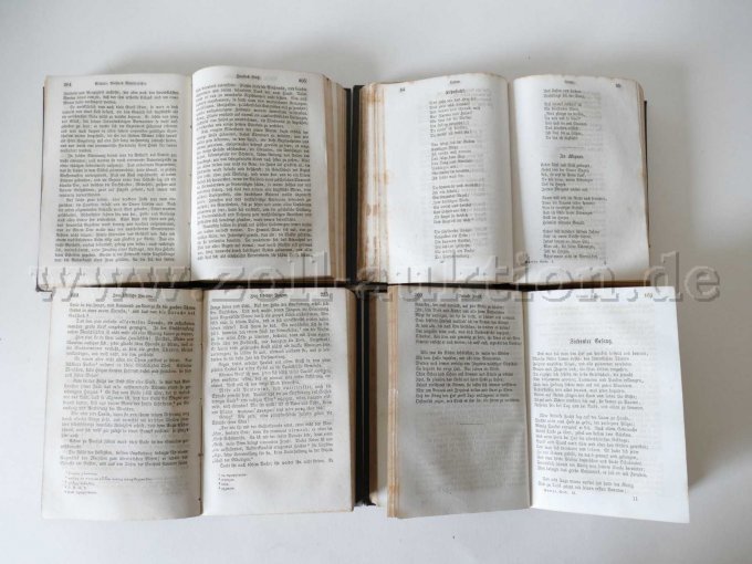 4 antiquarische Bücher - Goethes Werke, 1867 – foto 6 – kavel bij Zoll-Auktion, Dresden