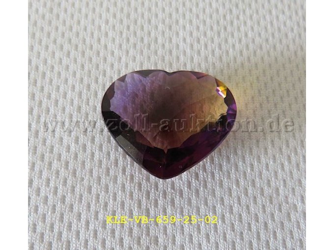 synthetischer Edelstein Nr. 4 lila/violett