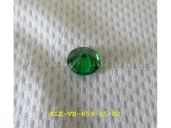 synthetischer Edelstein Nr. 3 grün