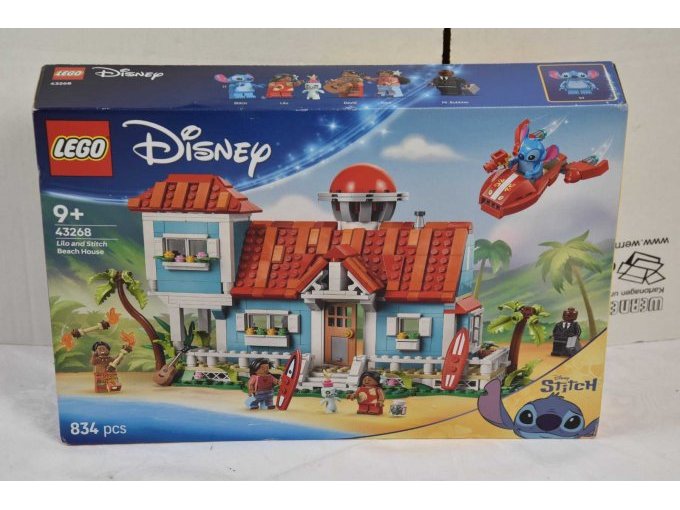 1 “Lego” Disney Lilo and Stitch Beach House Nr, 43268