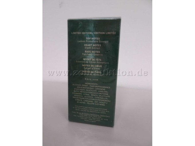 Detailansicht Parfum Boss Bold Citrus