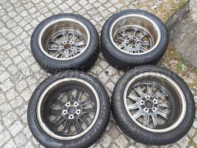 Gesamtansicht BMW Winterräder Rückseite
