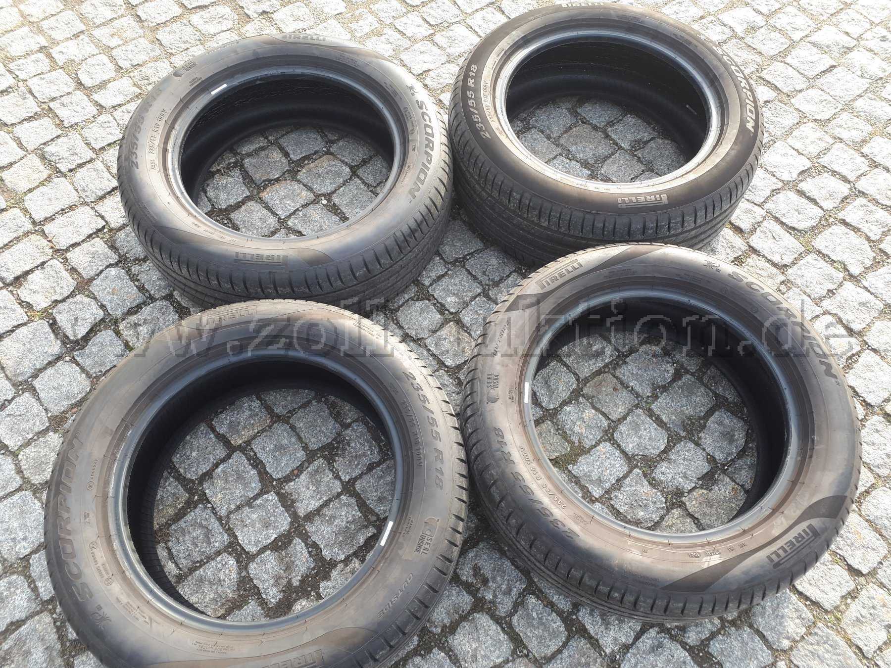 Gesamtansicht Pirelli Sommereifen
