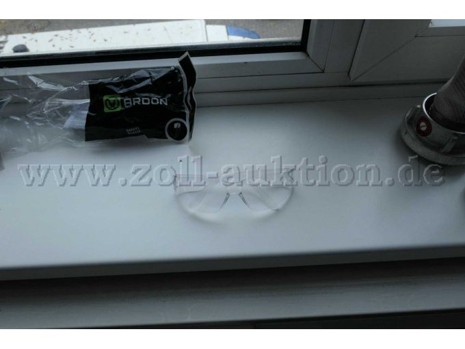 500 Schutzbrillen unterschiedlicher Hersteller, Kunststoff, neuwertig – foto 3 – kavel bij Zoll-Auktion, Hamburg