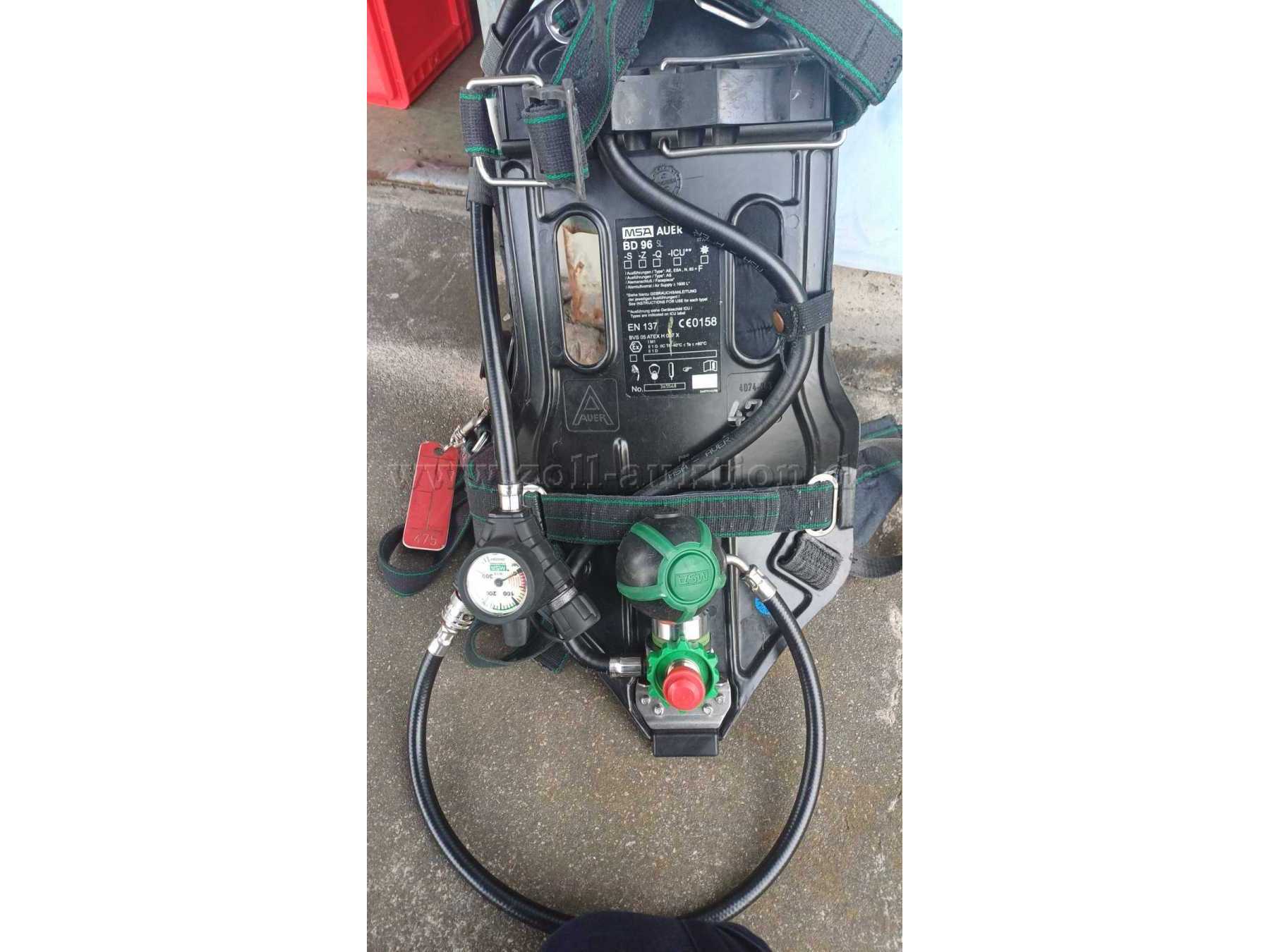 Angebotenes Atemschutzgerät