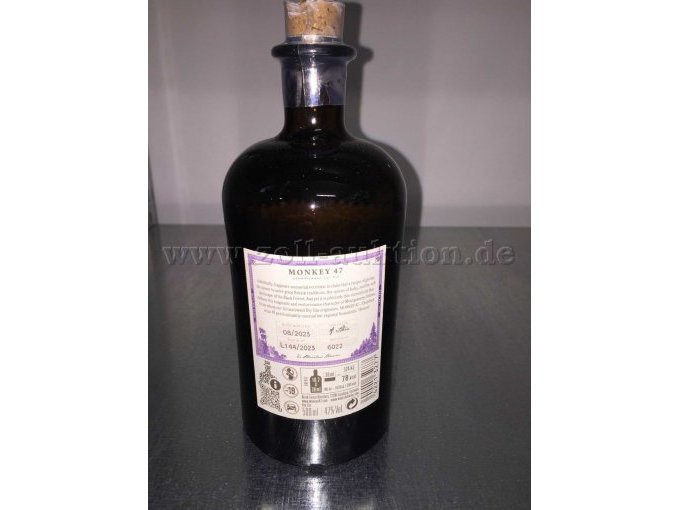 Einzelflasche Rückseite (Abfüllung 2023)