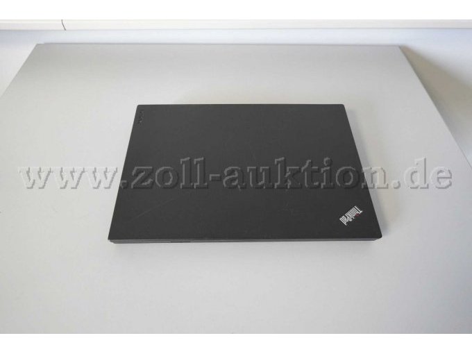 Notebook Lenovo „ThinkPad L470“, 16 GB, 14 Zoll-Display (35,56 cm), geschlossen.
-Draufsicht-
