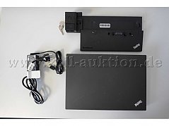 Notebook Lenovo „ThinkPad L470“, 16 GB, 14 Zoll-Display (35,56 cm), incl. Netzteil und Dockingstation, gebraucht
-Draufsicht-