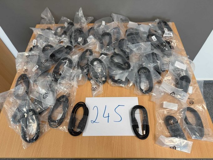 USB Kabel USB-A Stecker auf USB-B 160 cm 
Gesamtansicht