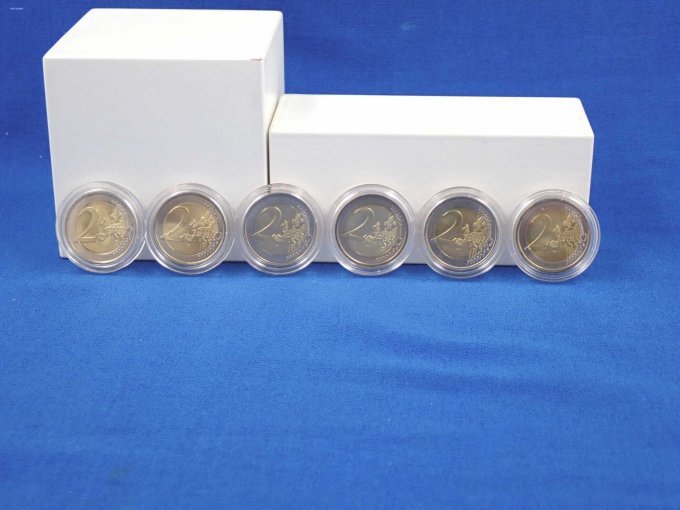 Charge 6: Nennwertseite der Münzen