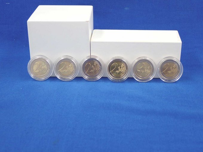 Charge 3: Nennwertseite der Münzen