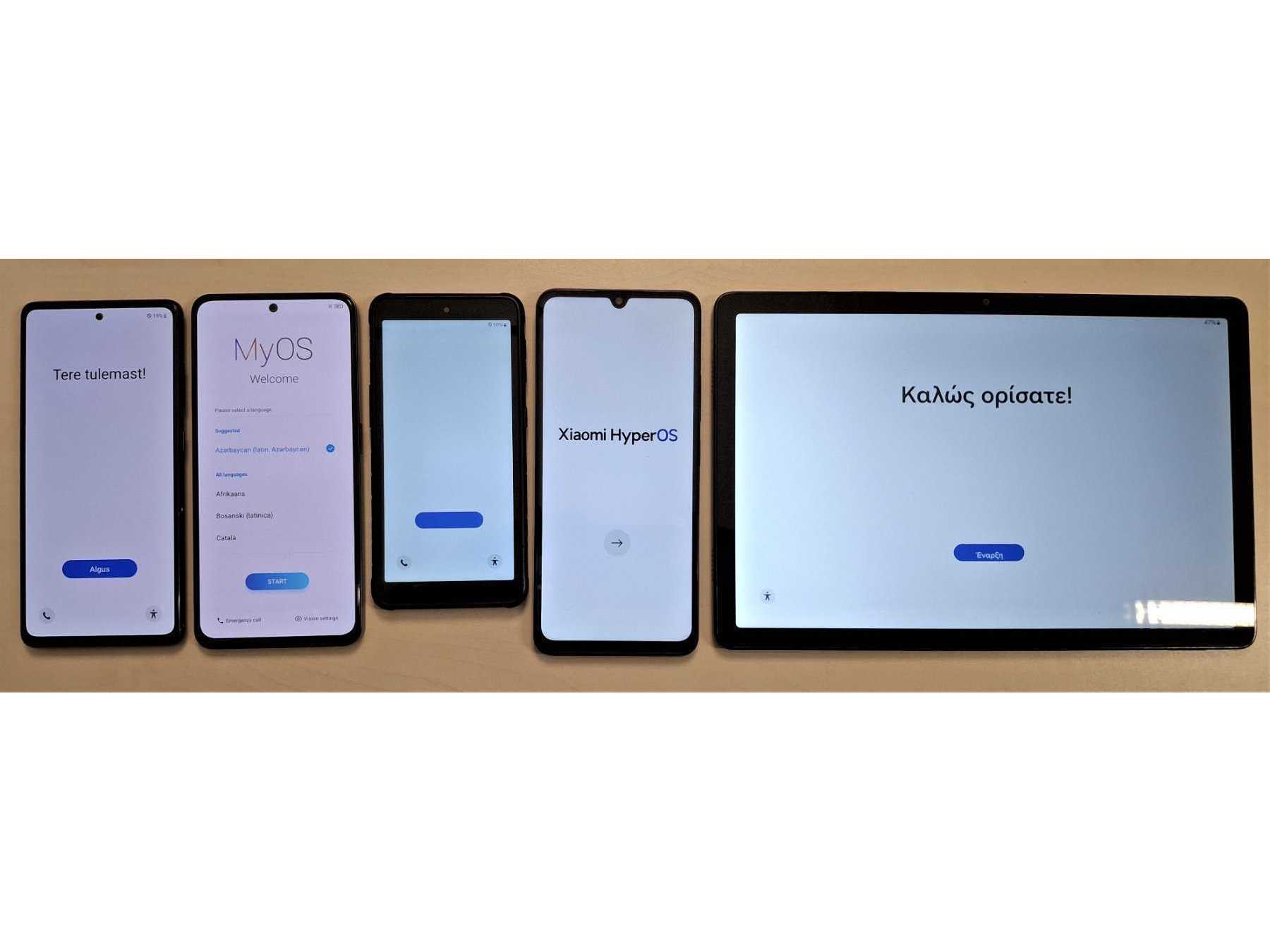 Gesamtfoto, Display und Funktionstest