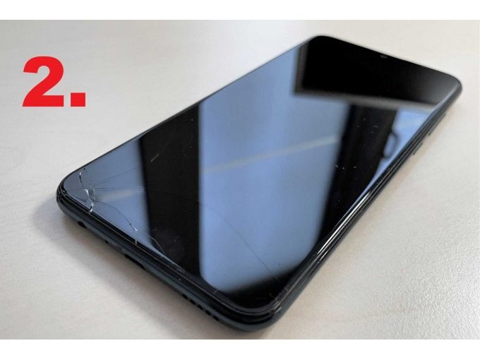 2. Huawei P-Smart, Display mit Displayschaden