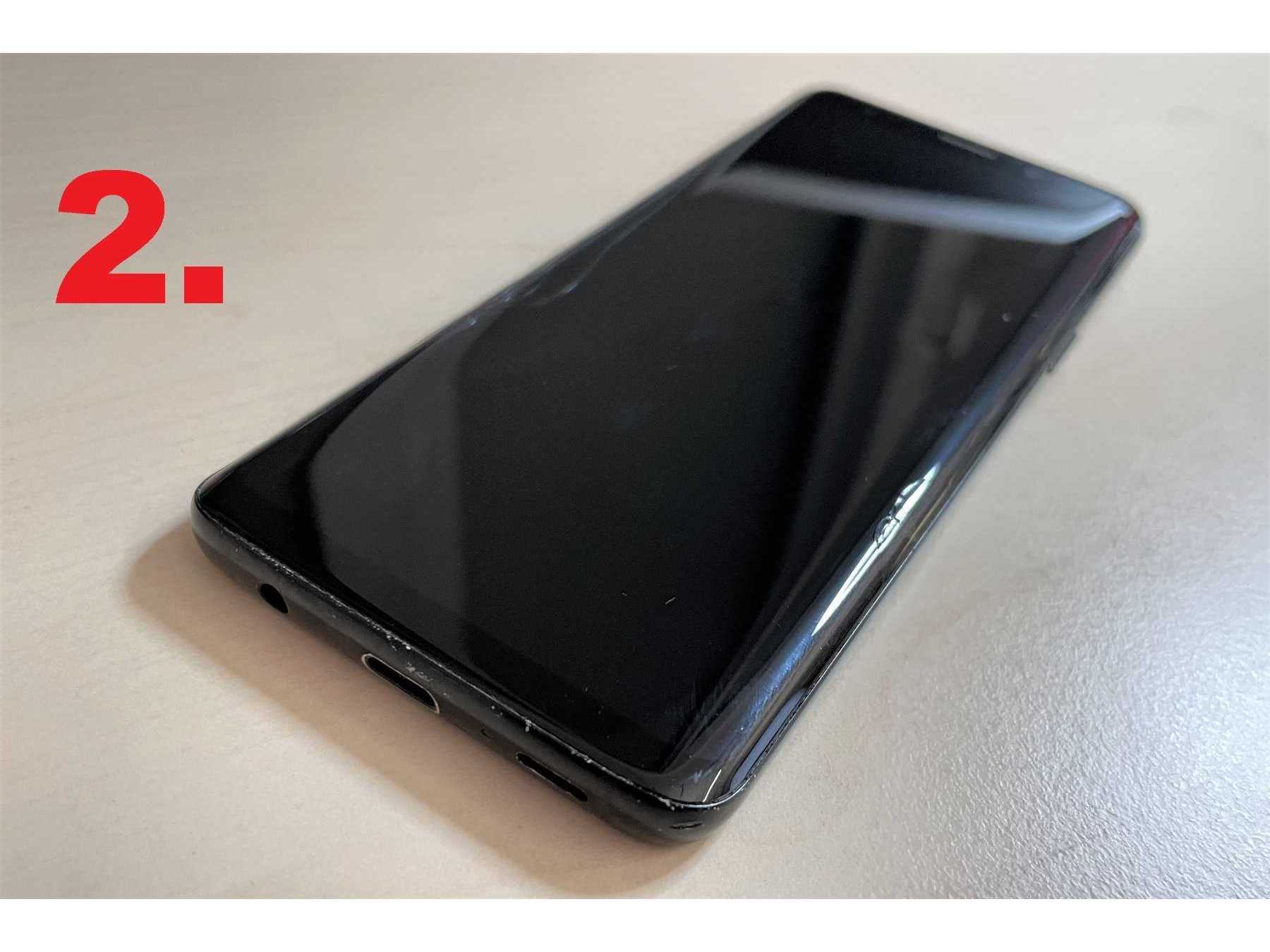 2. Samsung Galaxy S9, Display mit Displayschaden