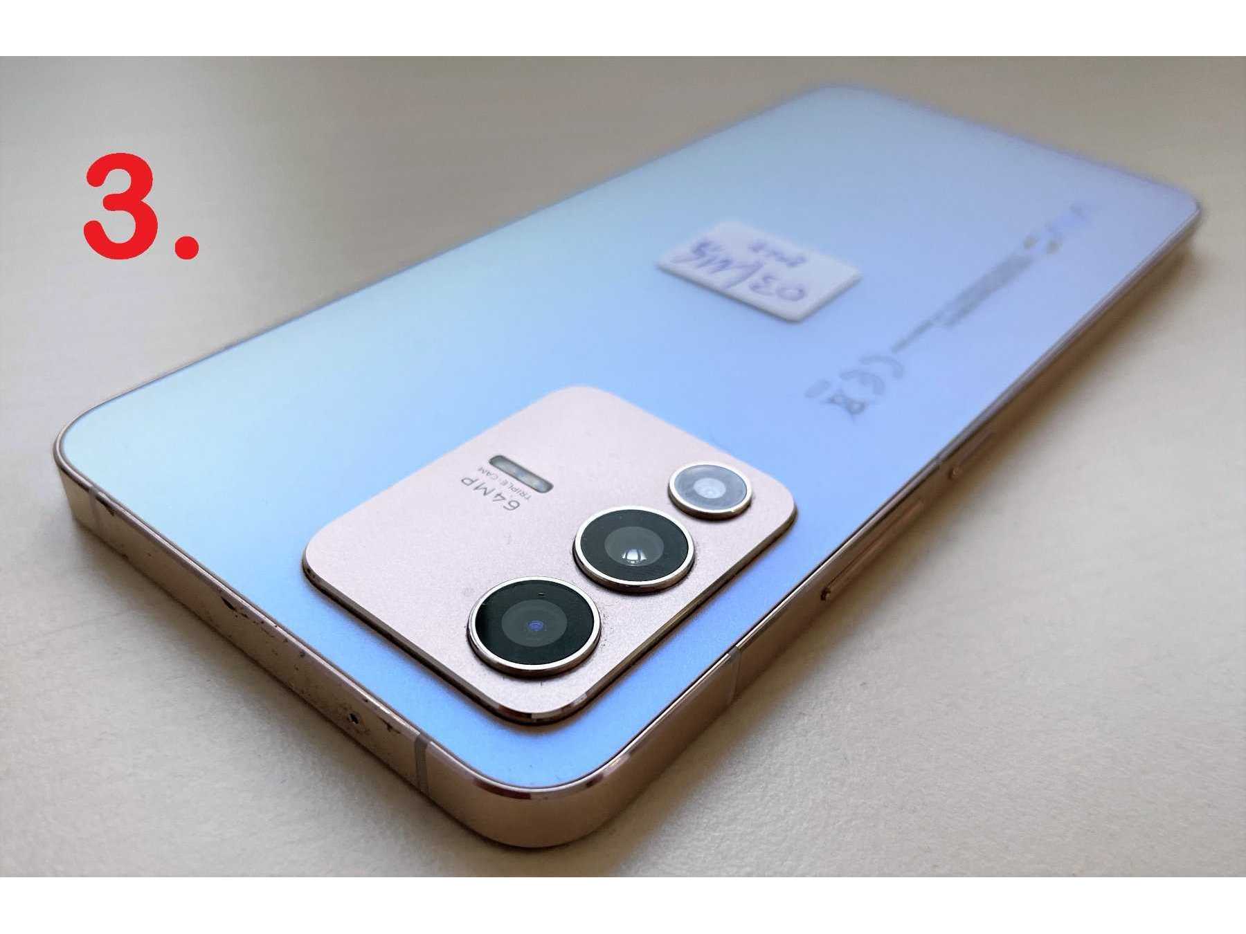 3. Vivo V23, V2130, Rückseite