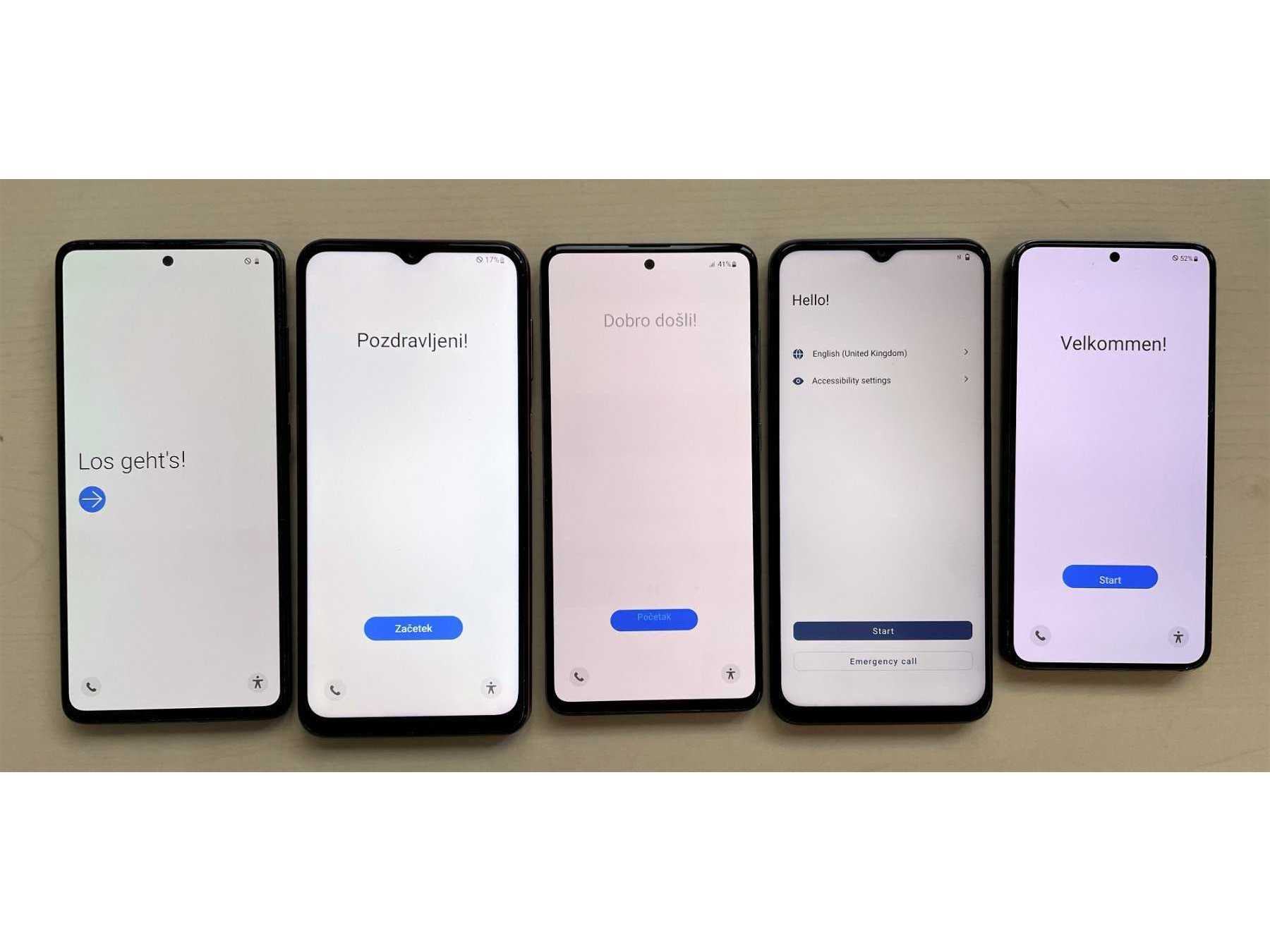 Gesamtfoto Display