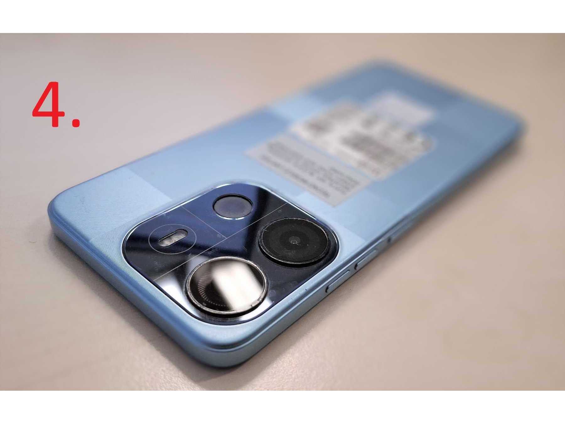 4. Tecno Pop 7, Rückseite