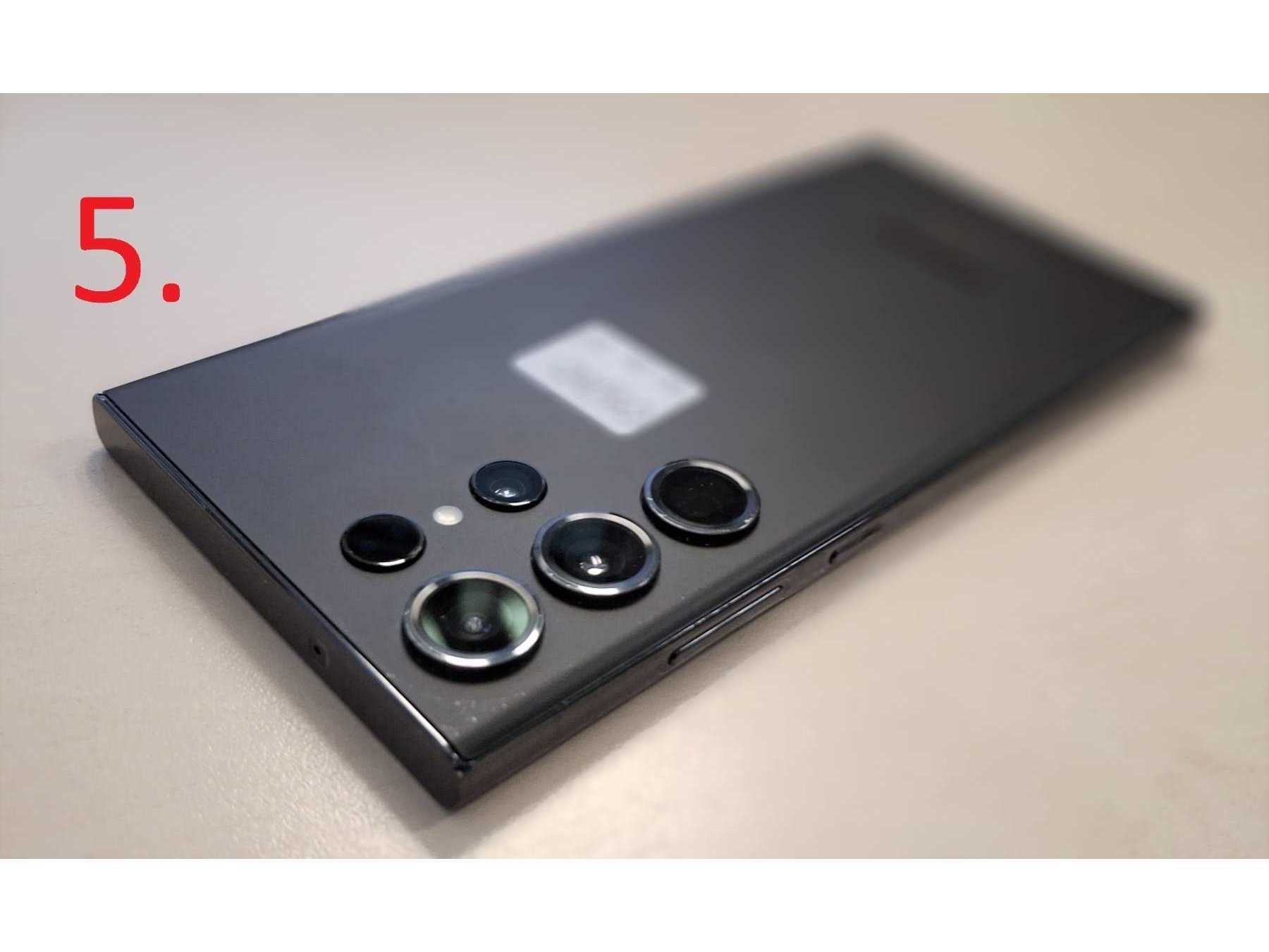 5. Samsung Galaxy S23 Ultra, Rückseite