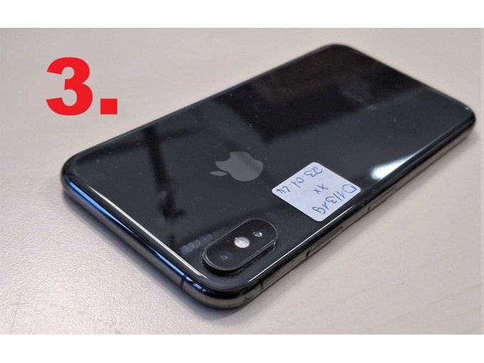 3. iPhone XS, Rückseite