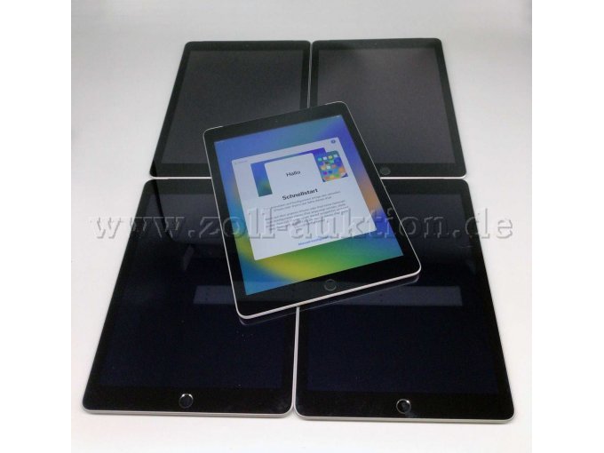 Vorderansicht 5er Bundle Apple iPad 5. Generation A1823
