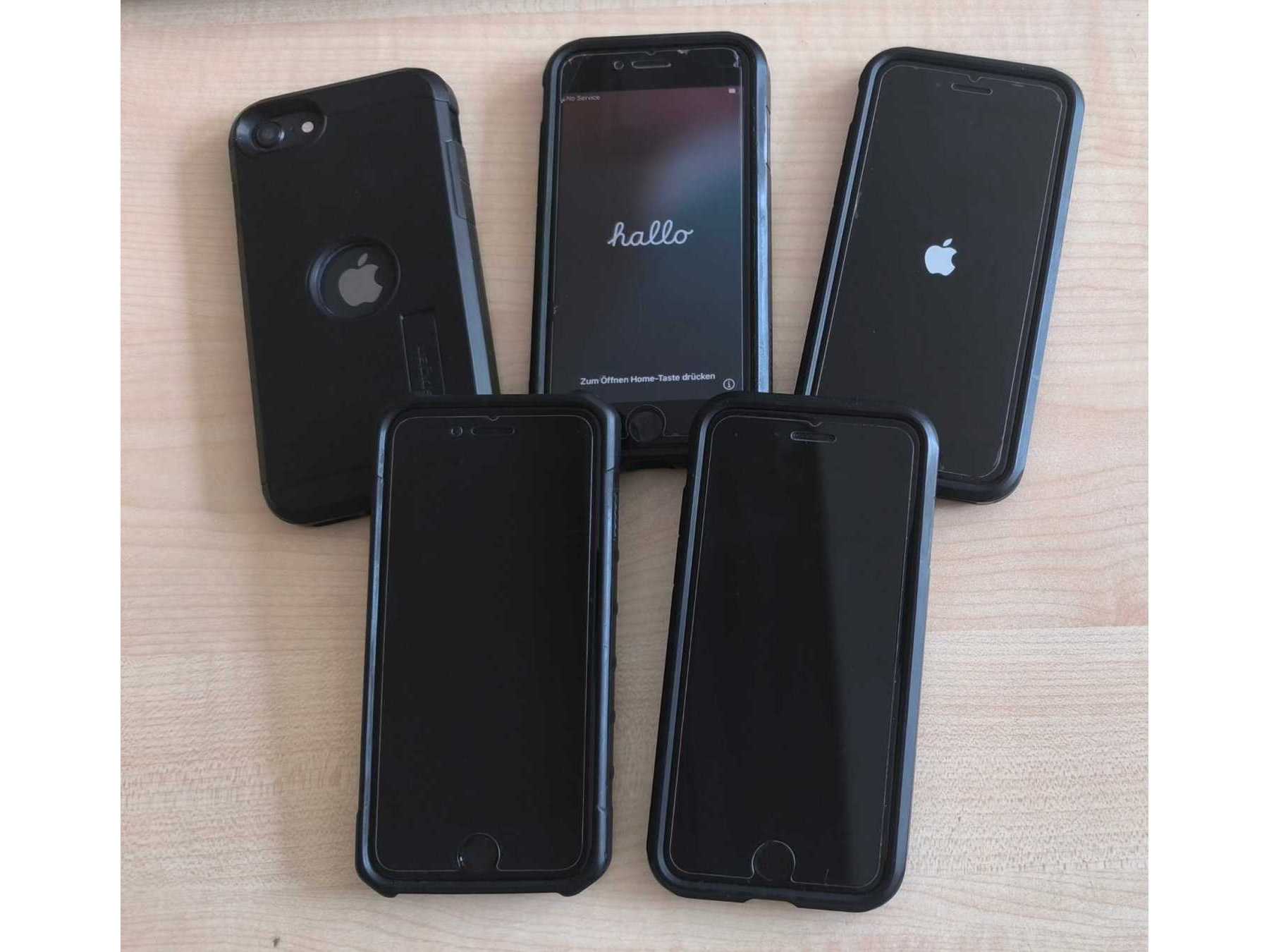 5x iPhone SE ohne Zubehör