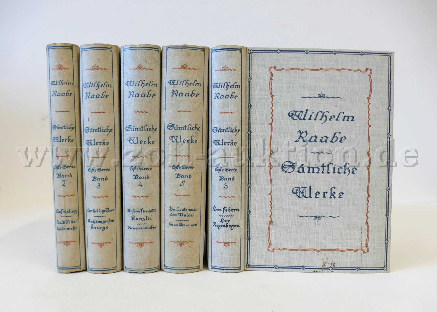 5 卷 - Wilhelm Raabe 全集 第一辑（第 2-6 卷）